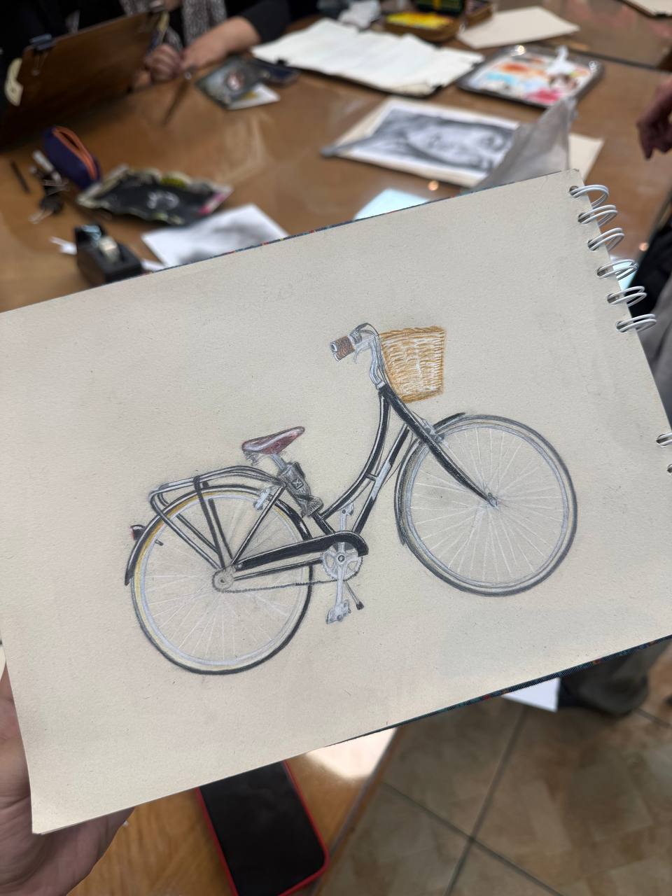 آموزش نقاشی سیاه قلم